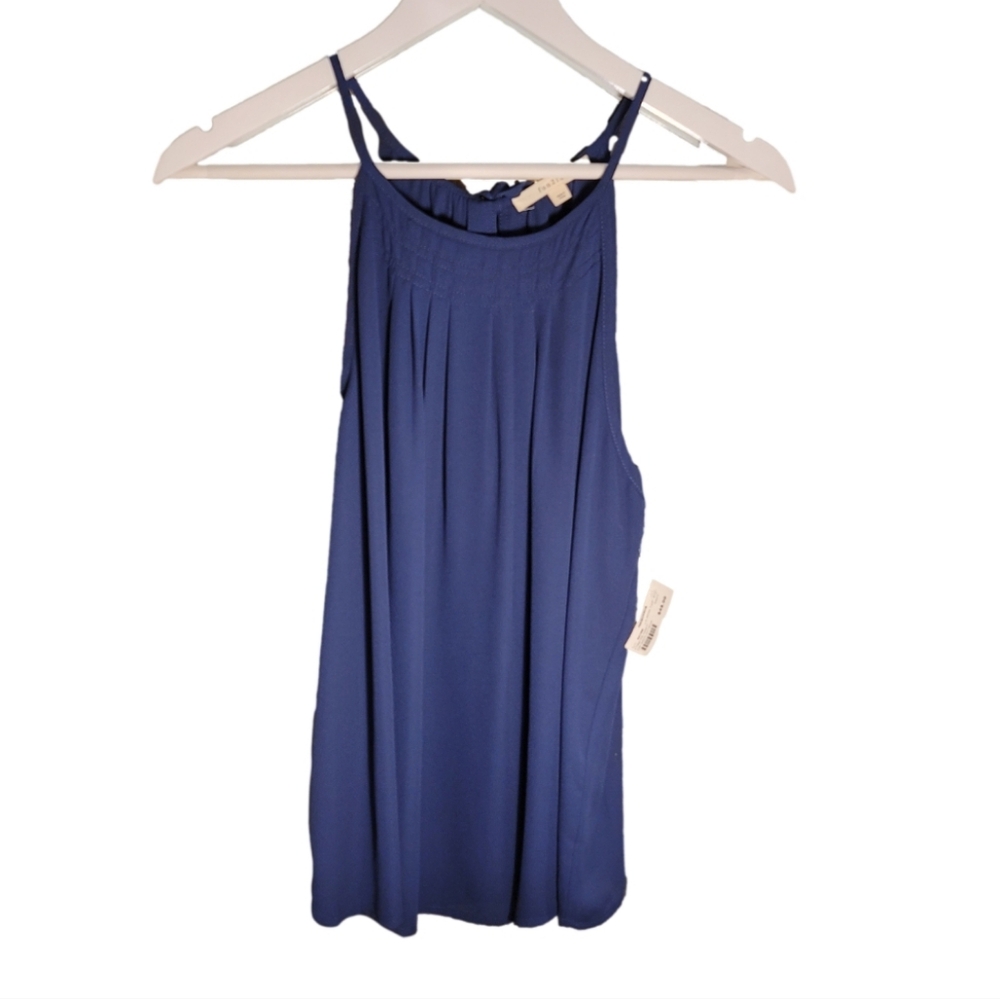 Fun 2 Fun Navy Blue Tank
